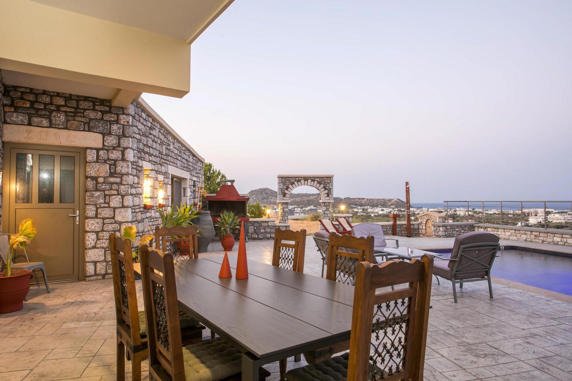 Des & Coo Luxury Villa With Private Pool Faliraki Exterior foto